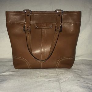 Coach leather bag